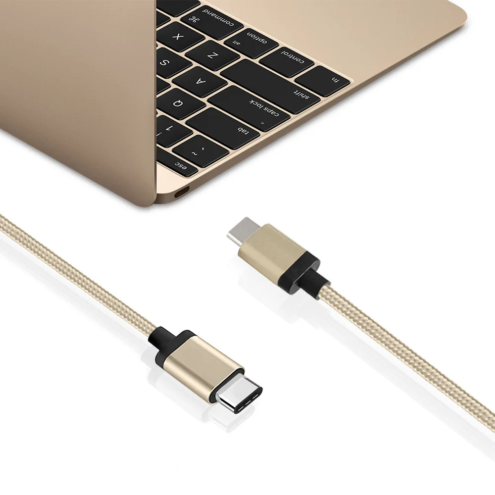 Фото Кабель с разъемом USB типа C для быстрой зарядки usb нейлоновый плетеный кабель шнур для Xiaomi mi a1 5/5s Huawei p10 p20 mate 10 lite pro axon 7 nubia z11/мини s lg №5