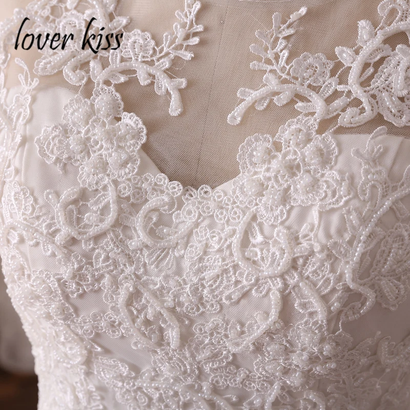 Любовник Поцелуй robe de Mariage принцессы Русалочки свадебное платья для женщин в