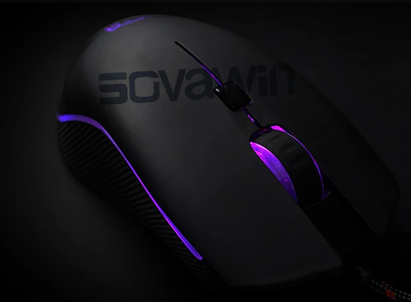 Motospeed V40 программируемая игровая мышь 4000 dpi USB компьютер Ноутбук PC Gamer Wried оптический Mause с подсветкой дышащий светодиодный для игр
