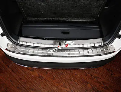 

Outer + Inner Rear Sill Bumper Cover Plate 3pcs For Skoda Kodiaq 2016 - 2018