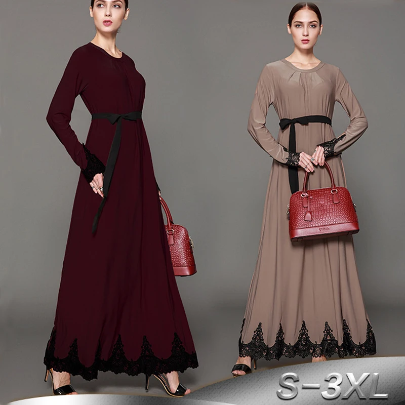 Женское стандартное платье пакистанское мусульманское Hijab женская одежда Caftan