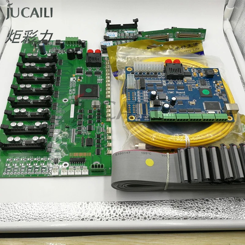 Jucaili хорошая цена UMC доска комплект для konica 512i Печатающая головка для myjet yaselan allwin струйный сольвентный принтер один комплект