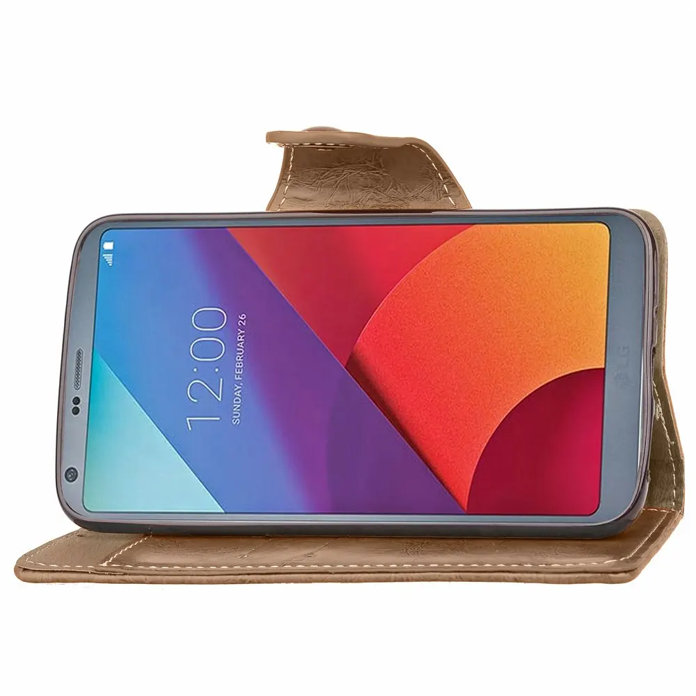 Чехол для LG G6 H870 G600L G600K кошелек флип-чехол из искусственной кожи G 6 LGH870S LGH870DS G600S