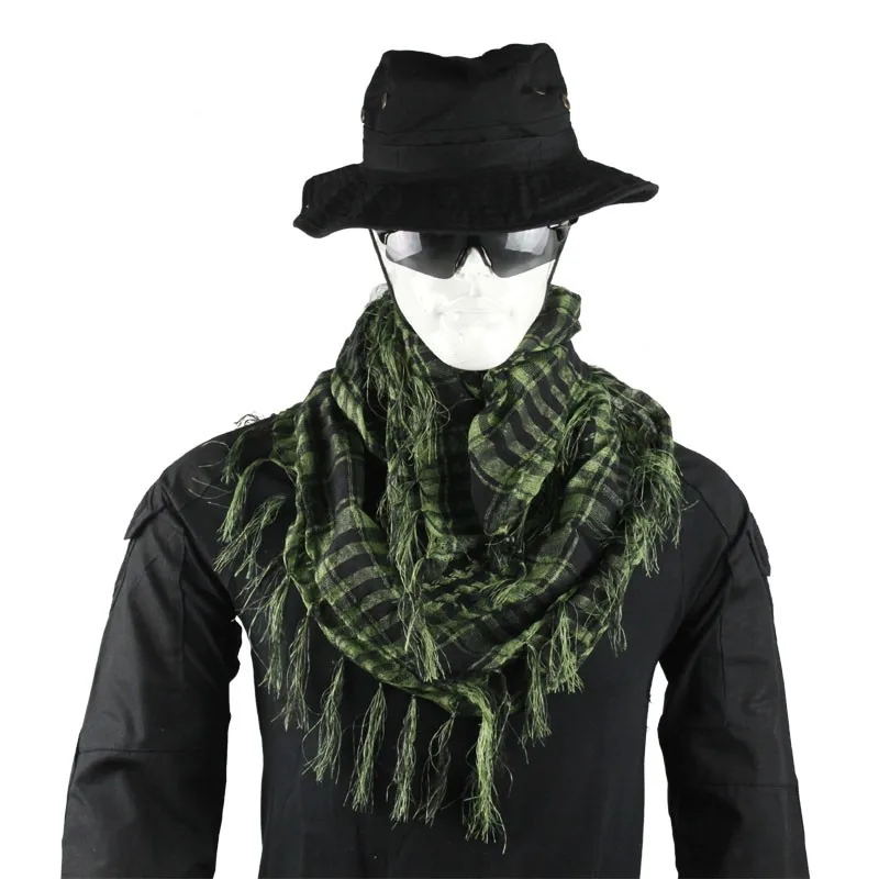 Охотничий армейский Военный Keffiyeh Shemagh Тактический Многофункциональный арабский шарф шаль шейный платок головной убор для пешего туризма страйкбол