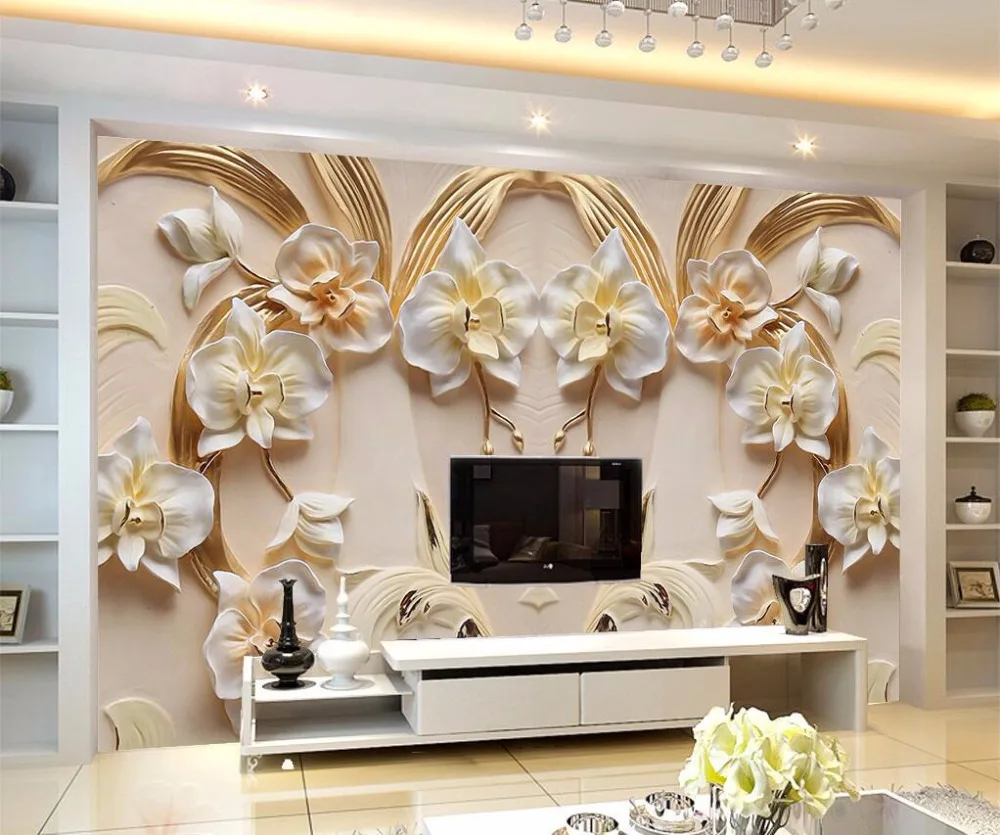 

Beibehang пользовательские обои 3D бабочка цветочный фон 3D рельеф из песчаника ТВ фоновая стена гостиная спальня 3d обои