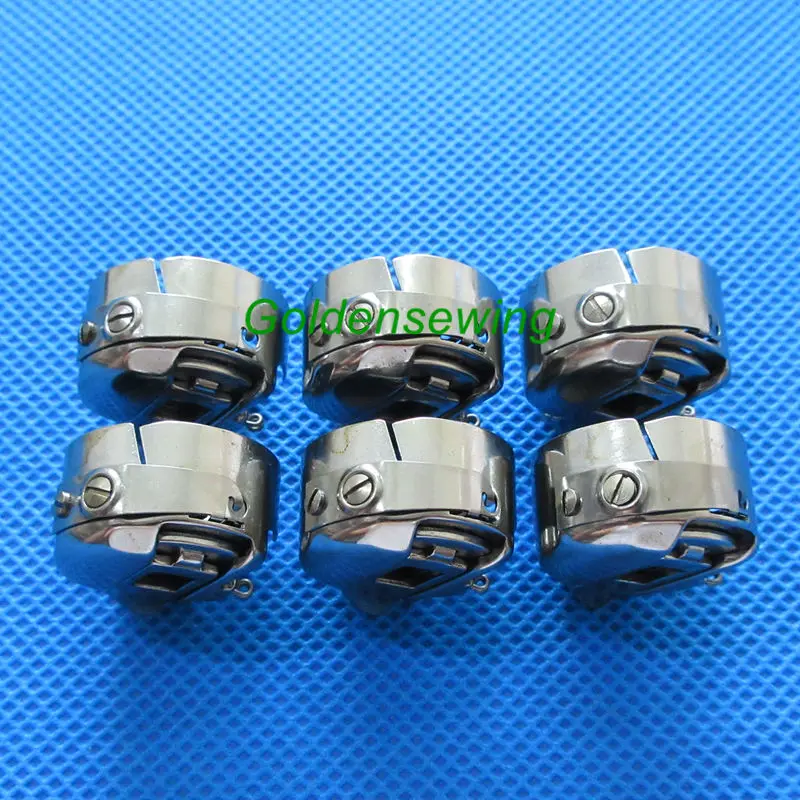 6 Small L Size Pigtail Embroidery Bobbin Cases fits Barudan Melco SWF Tajim | Дом и сад