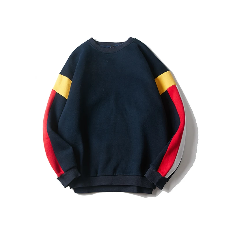High-end Menswear 2017 colorful print sweatshirt long sleeve clothing round neck male Comfortable material tracksuit | Мужская одежда