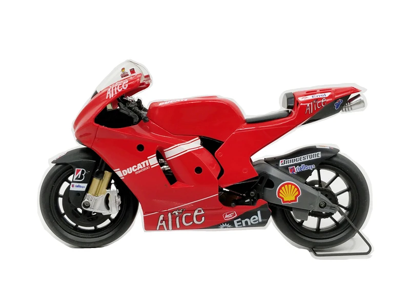 1:12 Ducati Desmosedici WC2009 литье под давлением гонки без коробки