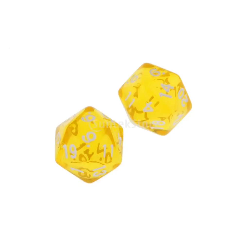 Драгоценный камень мути двусторонний Набор кубиков 5 D20 D& D TRPG ролевые игры 5 цветов игровые кости День Рождения Вечеринка настольная игра