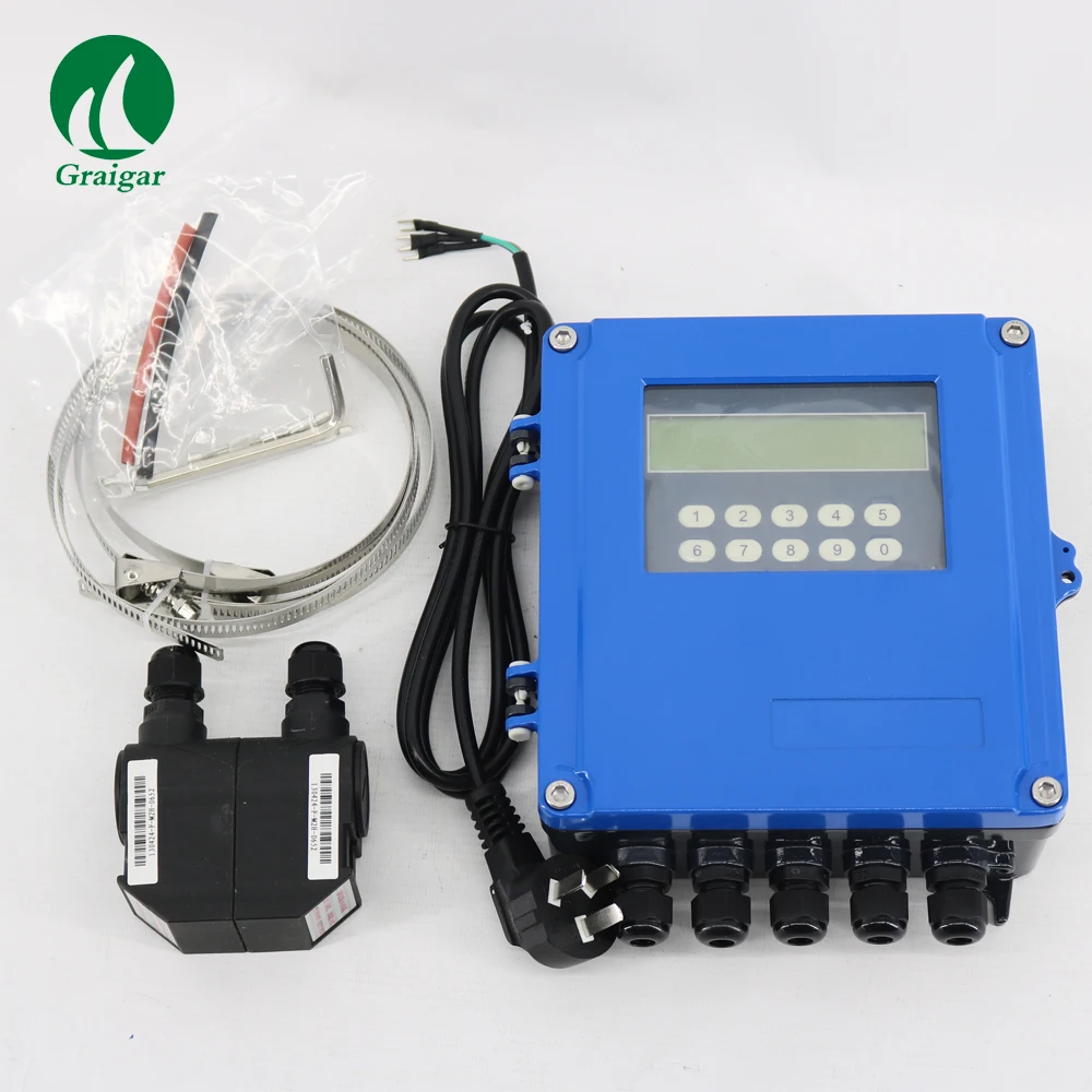 

Цифровые TDS-100F5-M2 ультразвуковые расходомеры измеряют скорость жидкости в закрытом кабеле