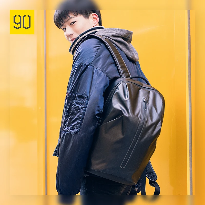 NINETYGO 90FUN любую погоду легкий рюкзак водостойкий 18L Школьный рюкзак 14 дюймов Сумка для ноутбука для мужчин и женщин