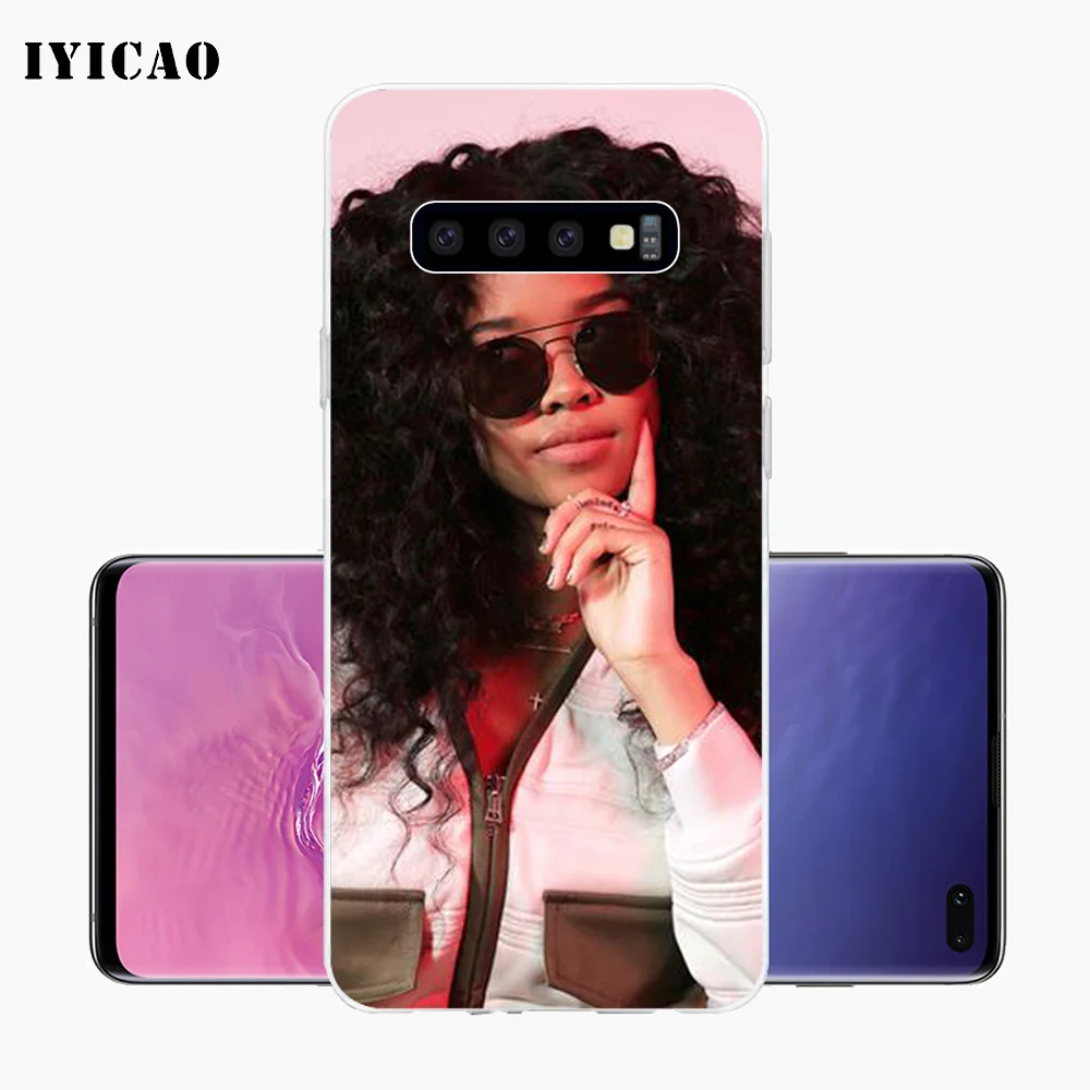 Чехол для телефона IYICAO Singer H.E.R Gabi Wilson мягкий силиконовый чехол Samsung Galaxy S10e S10 S9 S8 Plus