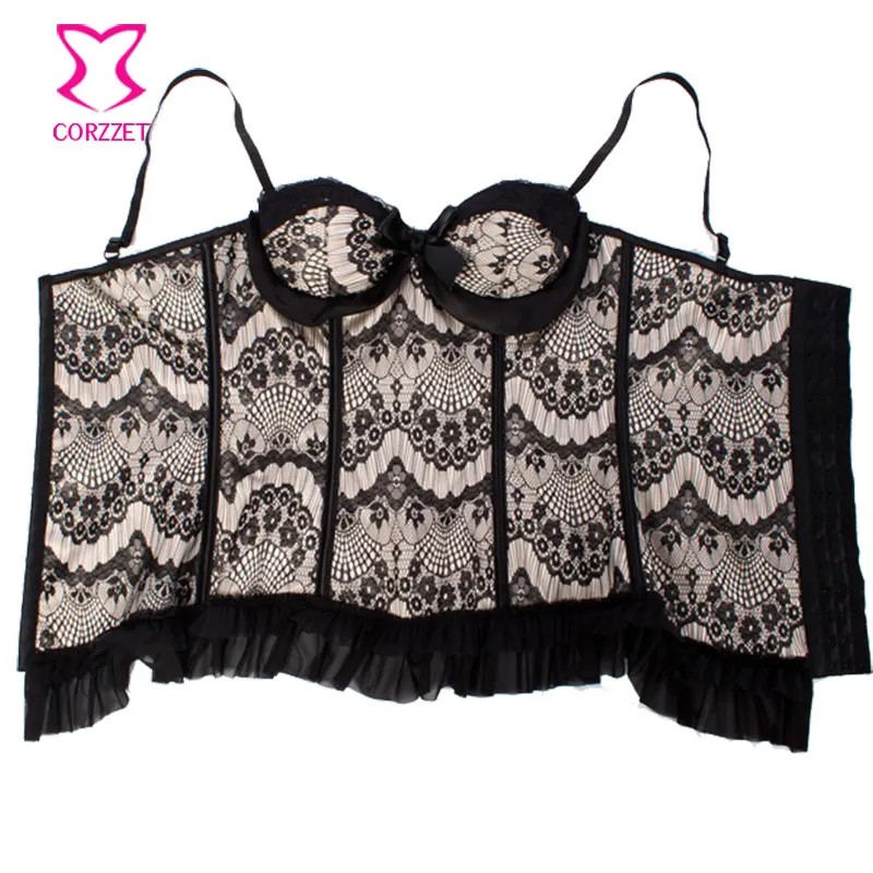 Корсет женский с цветочным кружевом черный|lingerie bamboo|lingerie clublingerie nightwear |