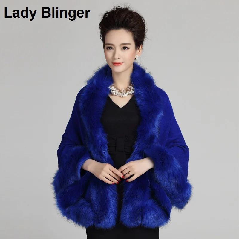 Новая модная вязаная накидка для женщин декоративное пончо из искусственного