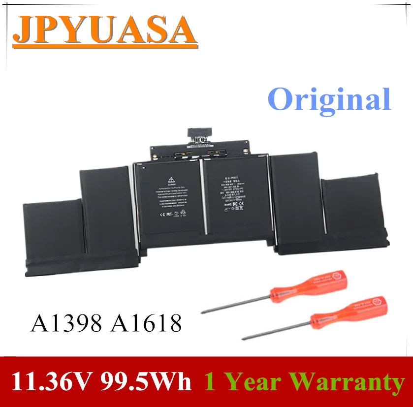 7 xinbox 11,36 V 99.5Wh A1398 A1618 ноутбук Батарея для MacBook Pro retina 15 ''15,4" 020-00079 MJLQ2LL/MJLT2LL/A