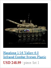 Henglong 1/16 6,0 инфракрасный боевой Модернизированный Россия T90 RTR rc Танк 3938 с 360 башенкой красные глаза TH12986