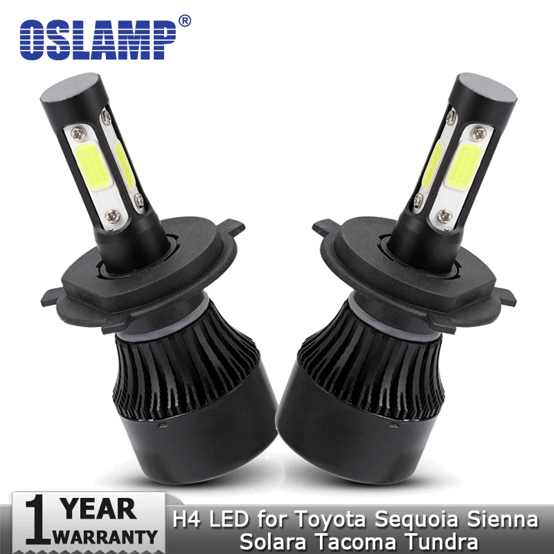 Oslamp 4 стороны COB 100 W 10000LM H4 Hi короче спереди и длиннее сзади) Автомобильный