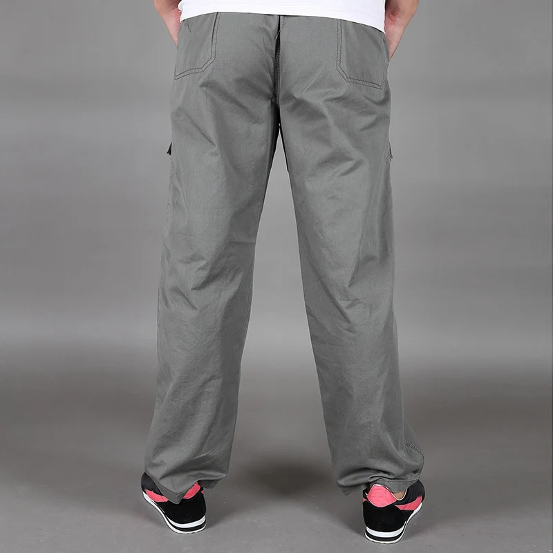 Брюки-карго мужские повседневные мешковатые брюки в стиле милитари тактические