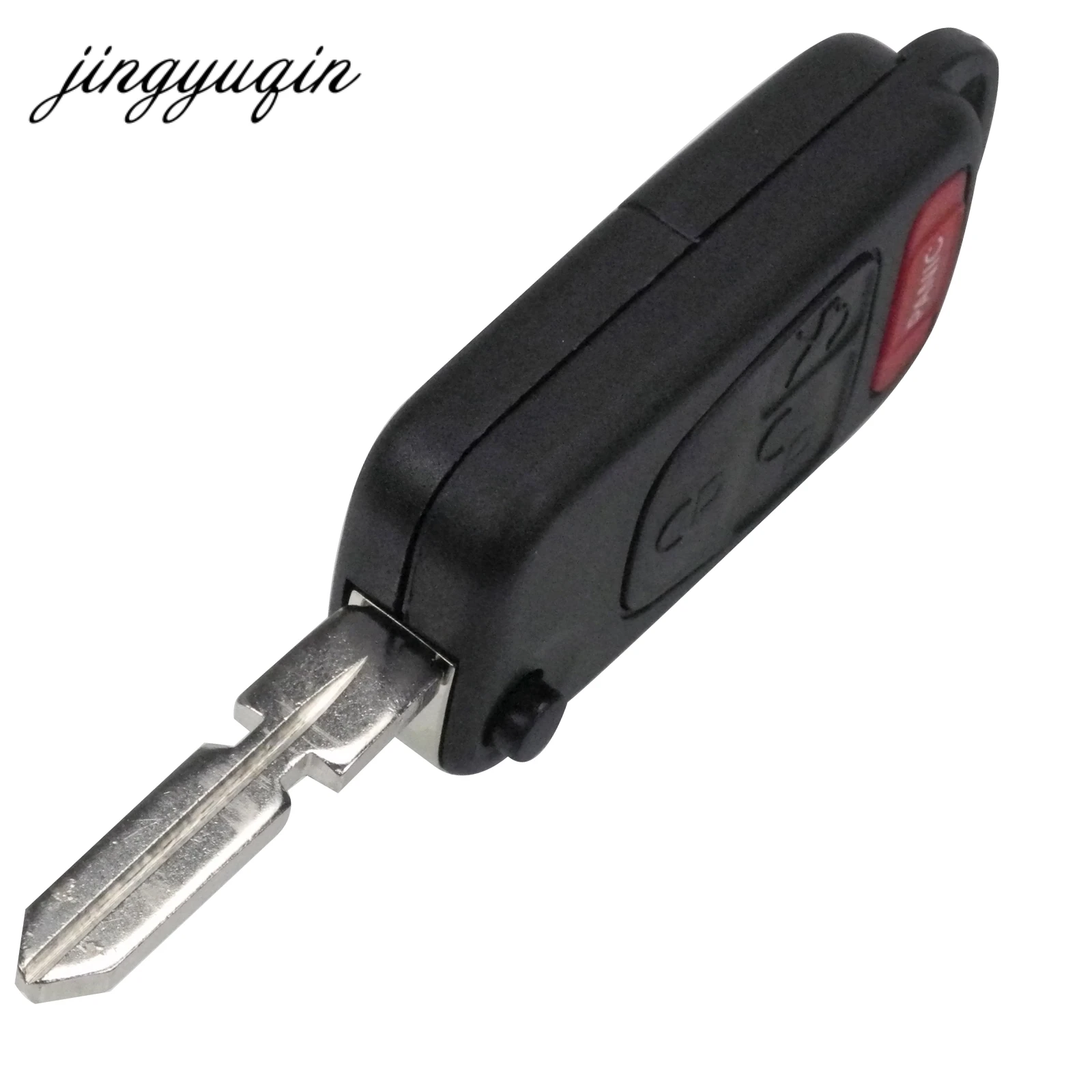 Jingyuqin 3 + Panic 4 кнопки HU39 чехол для автомобильного ключа Mercedes Benz MB ML350 ML500 ML320 ML55 AMG ML430