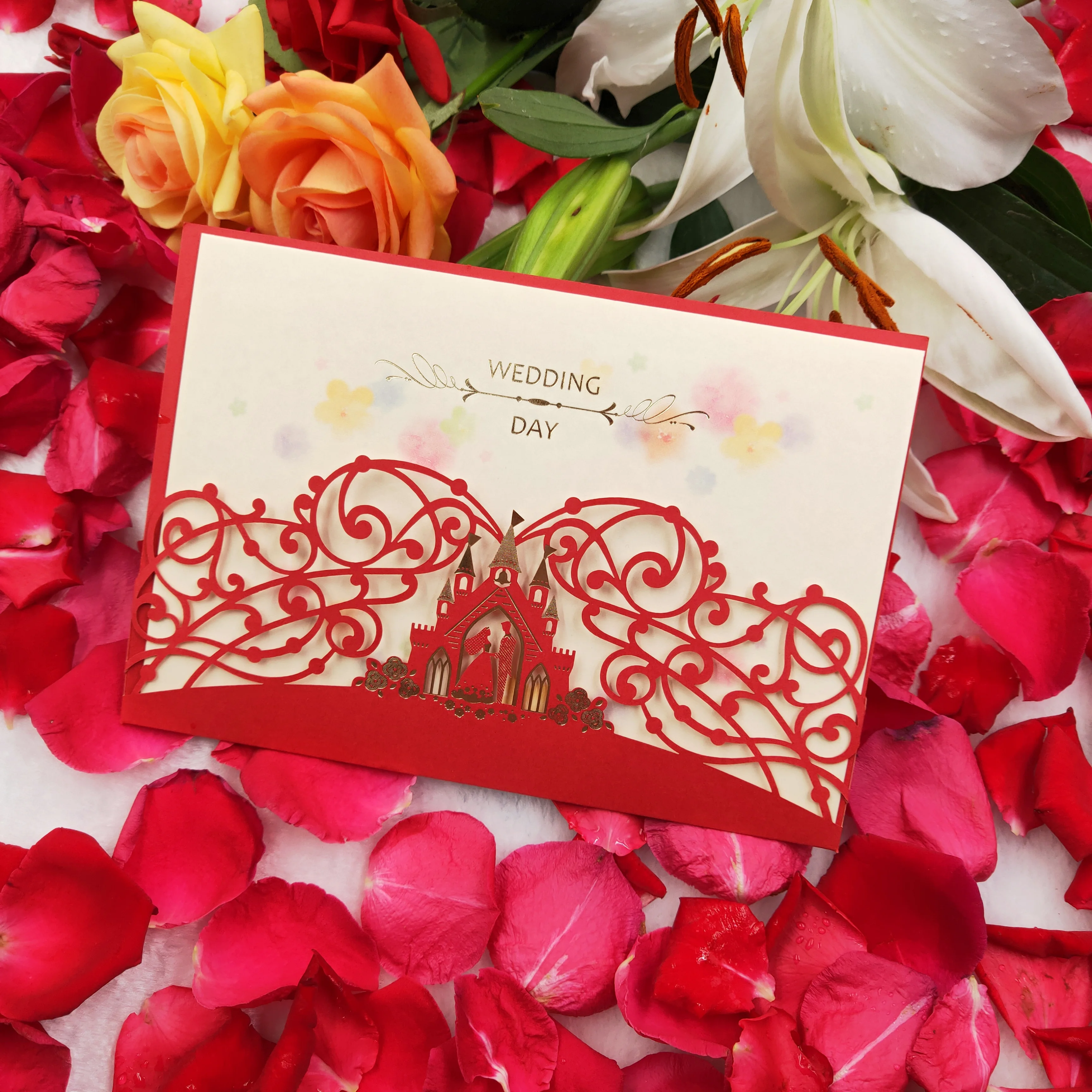 Свадебные карты металлические штампы трафареты для DIY Скрапбукинг Сделай Сам
