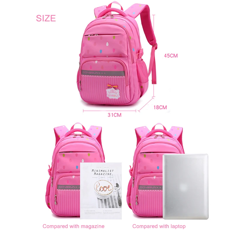 2019 детская школьная сумка для девочек детский Ранец рюкзак начальной школы