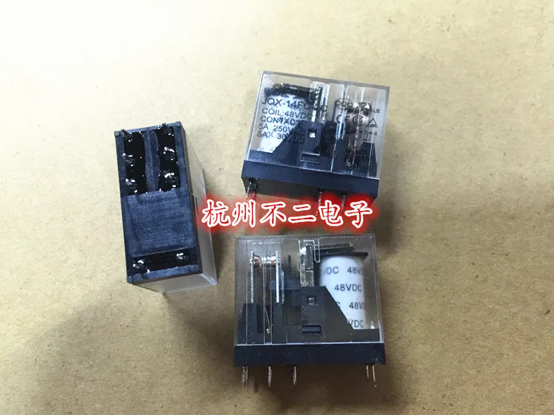 Реле JQX-14FC-2C 48VDC 8 футов 2 группы 5A 250В 14FD HRM1H 5 0 мм | Обустройство дома