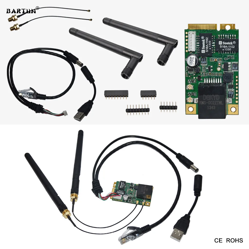 DIY Wi-Fi ретранслятор маршрутизатор мост модуль 2,4G 300 Мбит/с WiFi РЧ трансивер 8 Мб флэш-сигнал передачи макетная плата