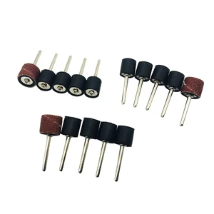 5 шт. резиновое колесо шатун наждачная бумага кольцевой шарнир крепежный стержень абразивный инструмент вращающиеся инструменты сверла для ногтей