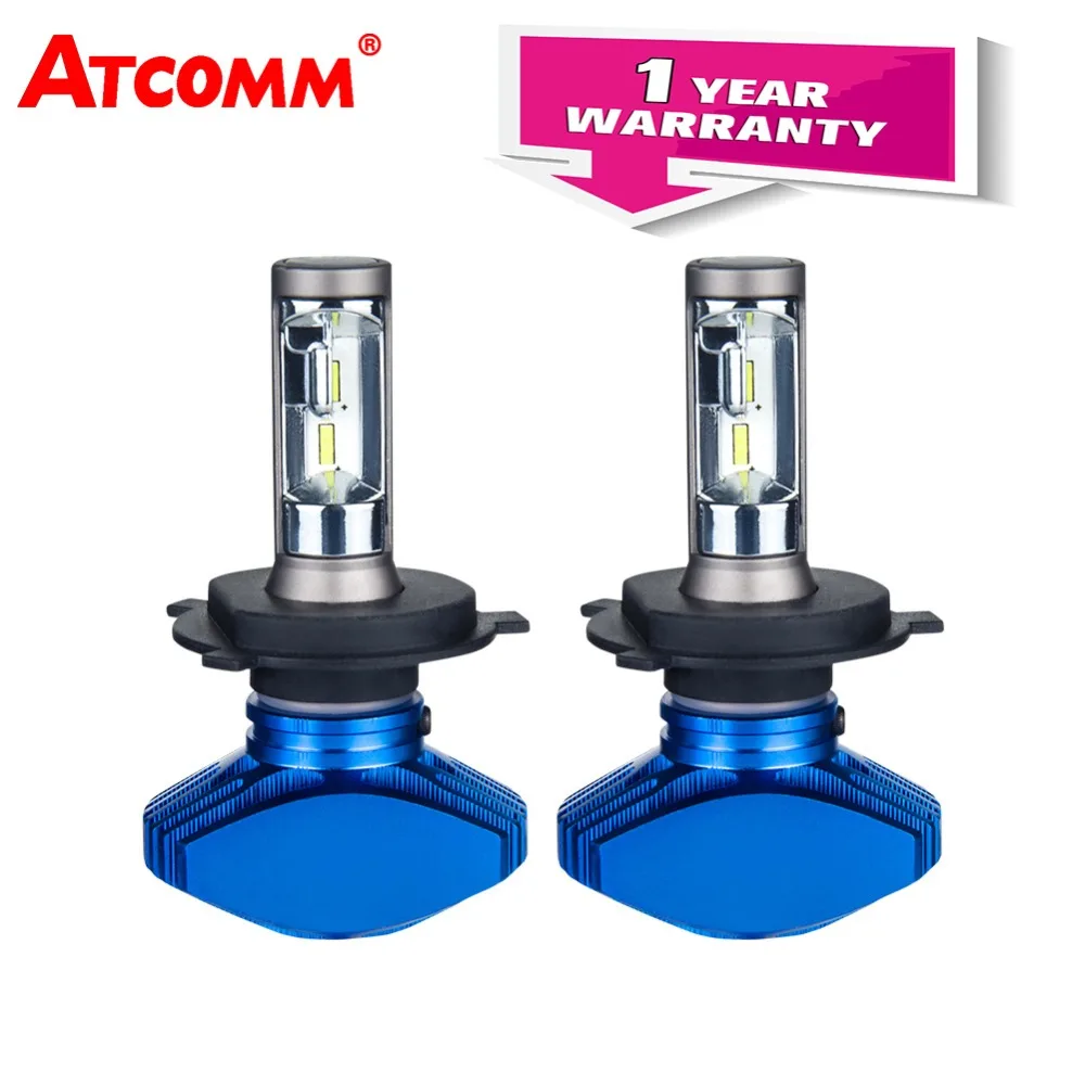 2 шт. Автомобильные светодиодные лампы 12 В 9005/HB3 9006/HB4 HiR2 6500K|Передние LED-фары для