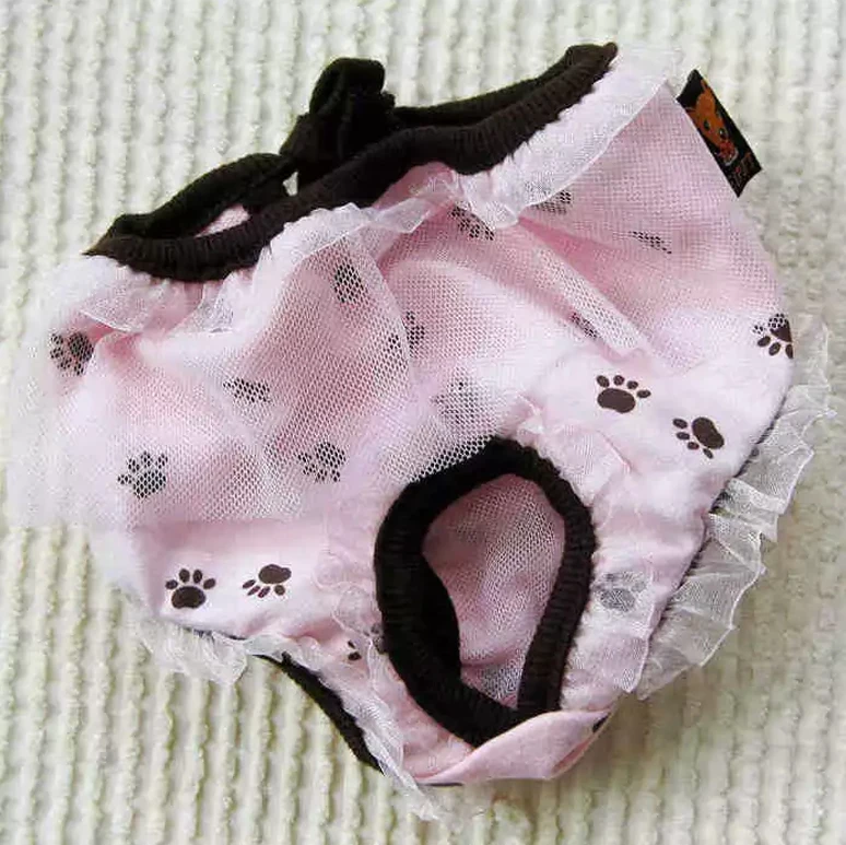 Женский питомец собака физиологическая менструальная гигиена брюки течки