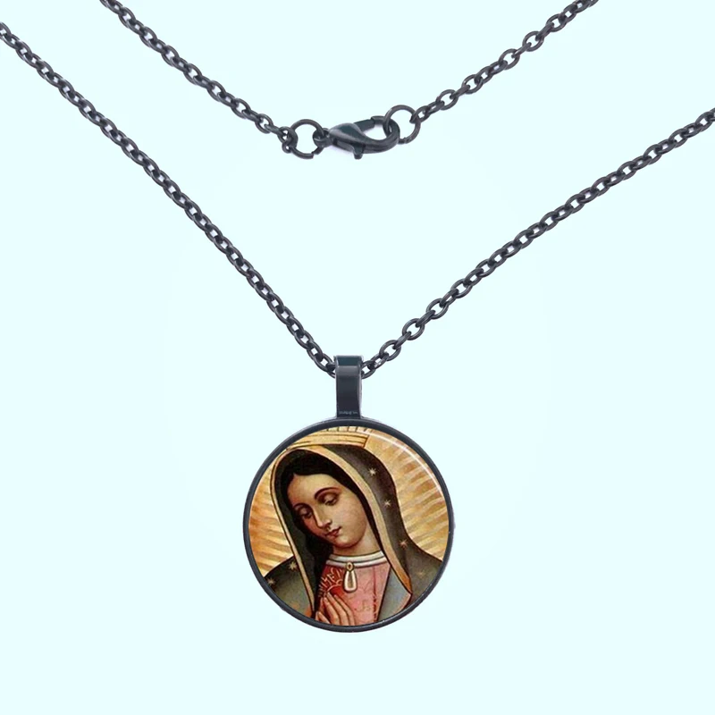 Женское ожерелье с подвеской в стиле стимпанк винтажное ювелирное изделие Mary Sacred