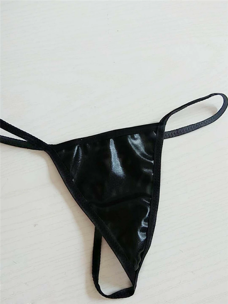 Кружевное сексуальное женское белье с лямкой на шее модное нижнее из кожи для