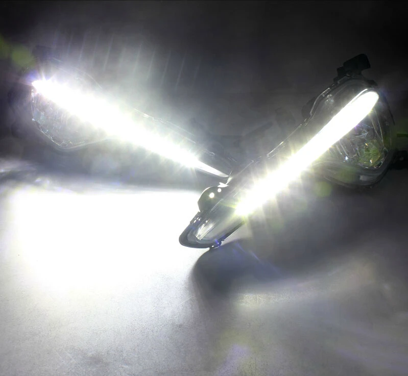 Дневные фонари sonata 2011 ~ 2014 Бесплатная доставка светодиодный противотуманные фары