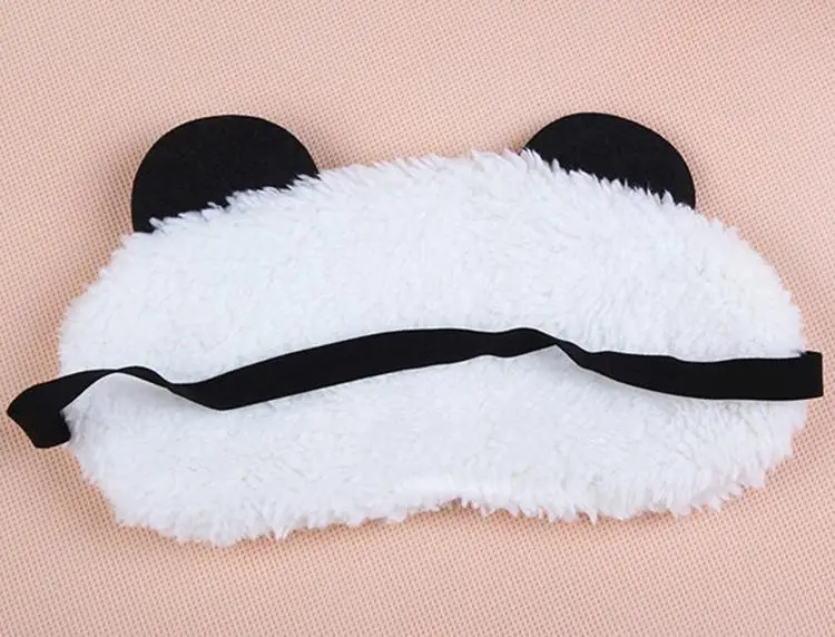 Модные Универсальные маски 1 шт. очки милая мультяшная панда плюшевое теплое