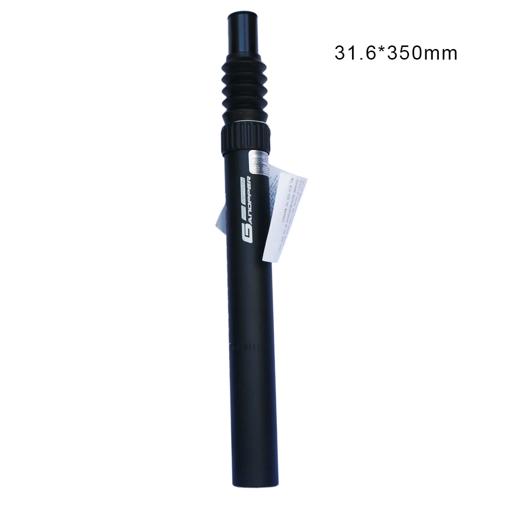 31.6mmX350mm Зум демпфирования подвески подседельная сумка для MTB велосипеда 25,4/27,2/28,6/30,9/31,6 мм X 350 мм велосипед Подседельный штырь трубки амортизатора удара удар - Цвет: 31.6mmX350mm