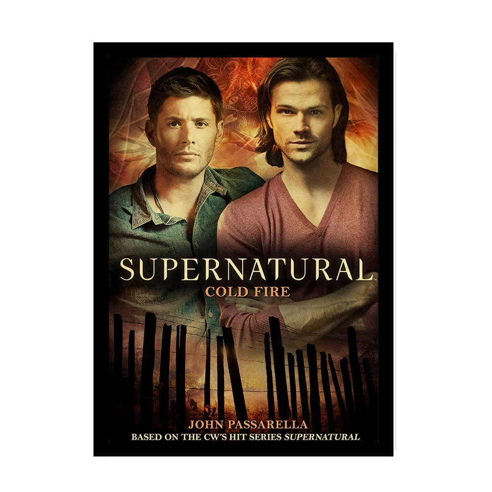 Постер сериала "Сверхъестественное" Jensen Ackles винтажные плакаты и принты крафт-бумага барная комната Домашний декор Настенная Наклейка
