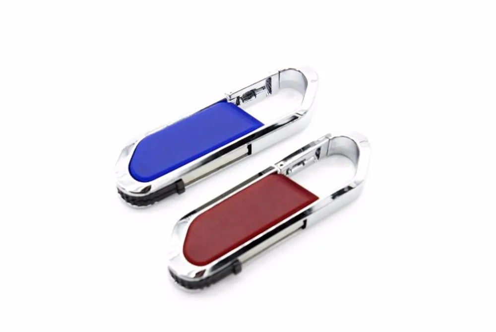 JASTER кожаный модный карабин USB флеш-накопитель 2,0 4 ГБ 8 ГБ 16 ГБ 32 ГБ 64 Гб Внешняя карта памяти