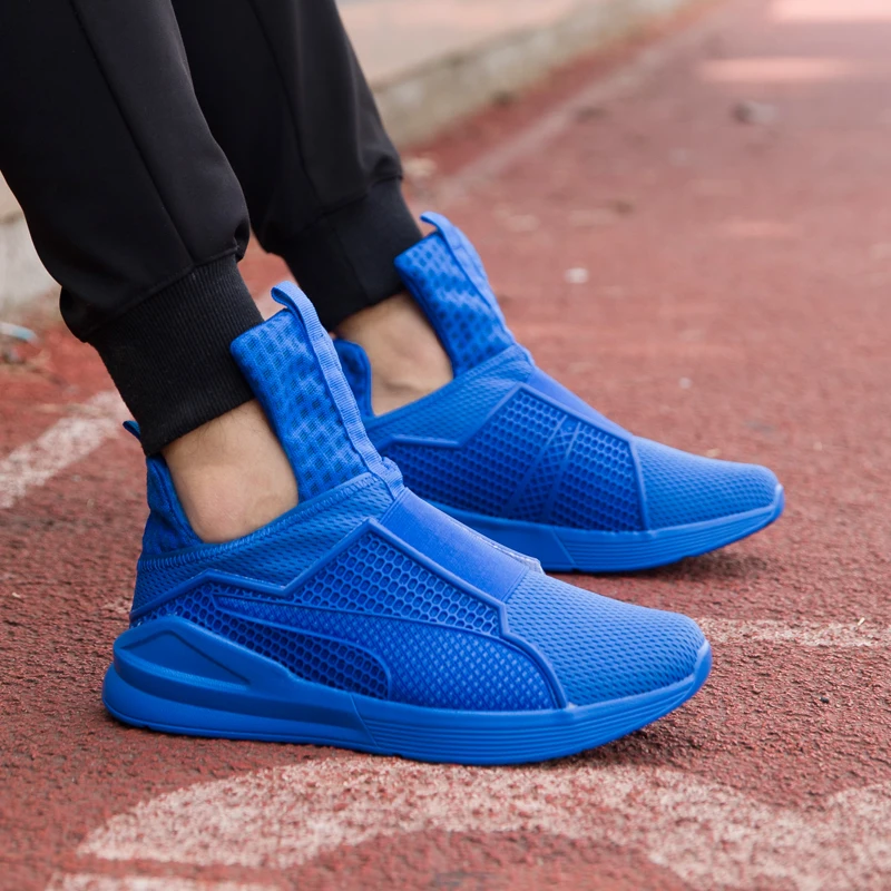 Мужской Обуви 2017 Новая Мода Повседневная Высокий Верх Марка Воздуха Mesh Дышащая