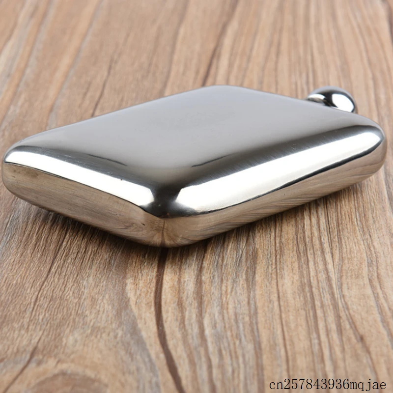 Плоские фляжки 20 шт. 6 унций портативные плоские с зеркальным лицом для виски