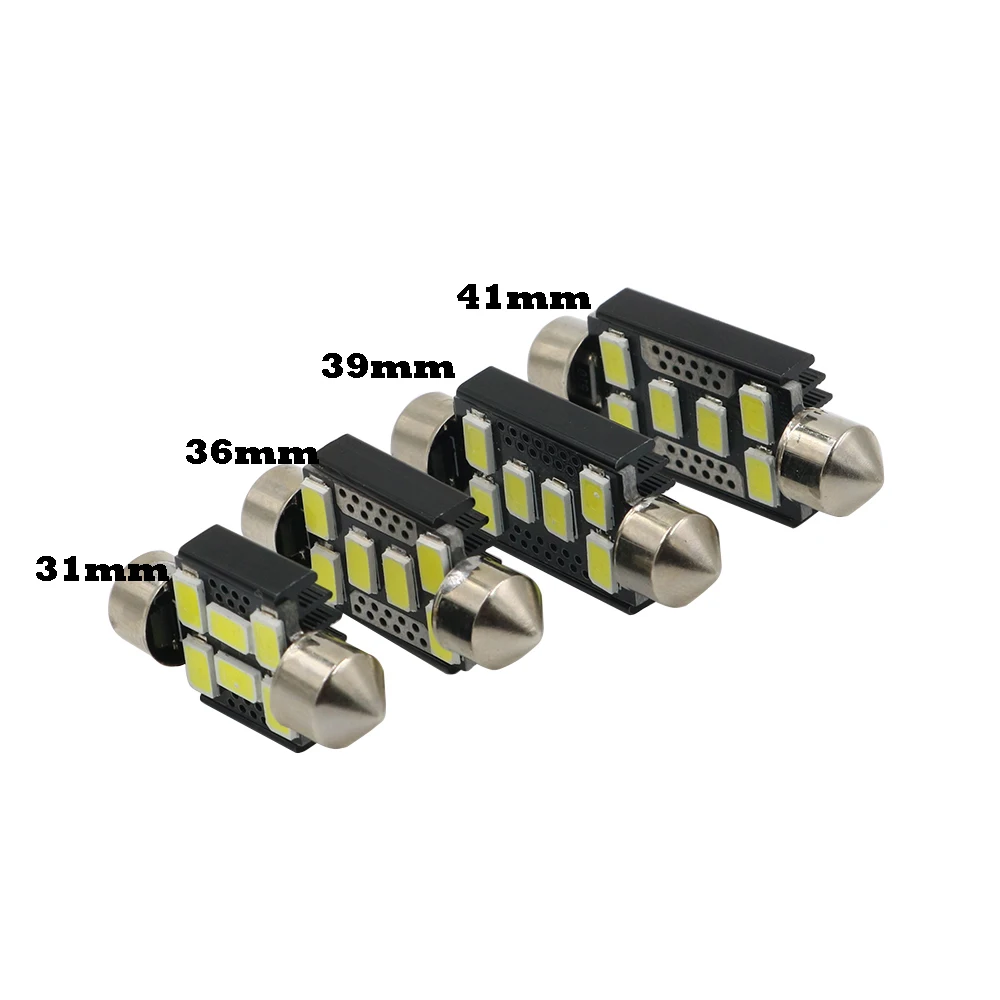 YSY 30 шт. НОВАЯ гирлянда 31 мм 36 39 41 12 В C5W белая 5630 Светодиодный светодиодная