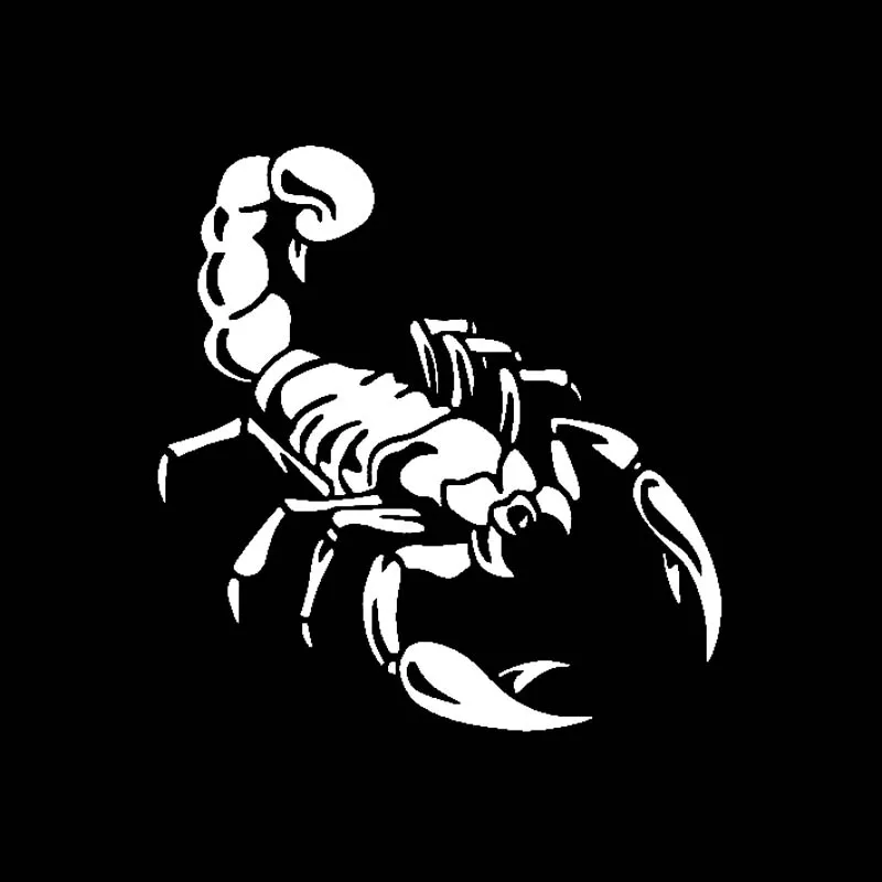 YJZT 19 3 см * 20 свирепная наклейка скорпиона Виниловая для автомобиля