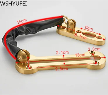 1 шт. простой дверной замок для дверей шкафа ванной балкона раздвижная дверь