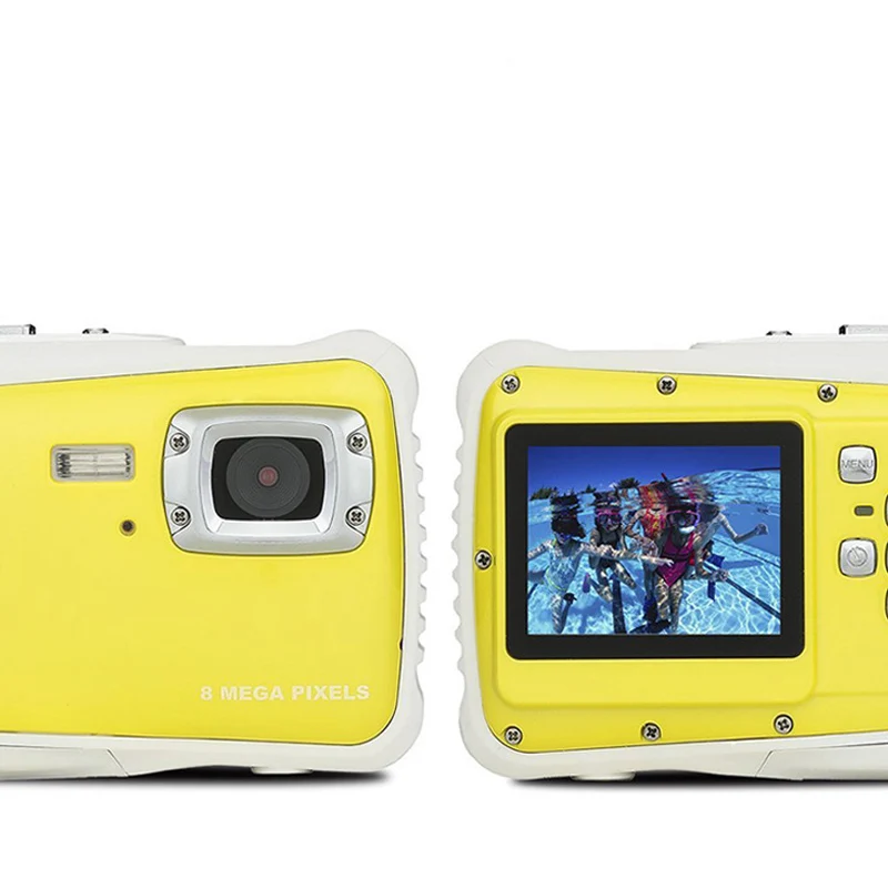 Новая детская HD Водонепроницаемая анти капля цифровая камера с 2 0 дюймовым ЖК