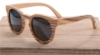 vintage round wood sun glasses real handmade wooden retro cat eye sunglasses women brand designer polarized eyewear uv400 z68005