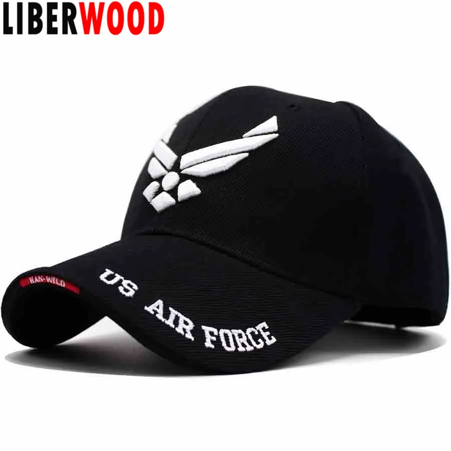 LIBERWOOD U.S. военно-воздушные силы тактические кепки сотового телефона бейсболка с 3D