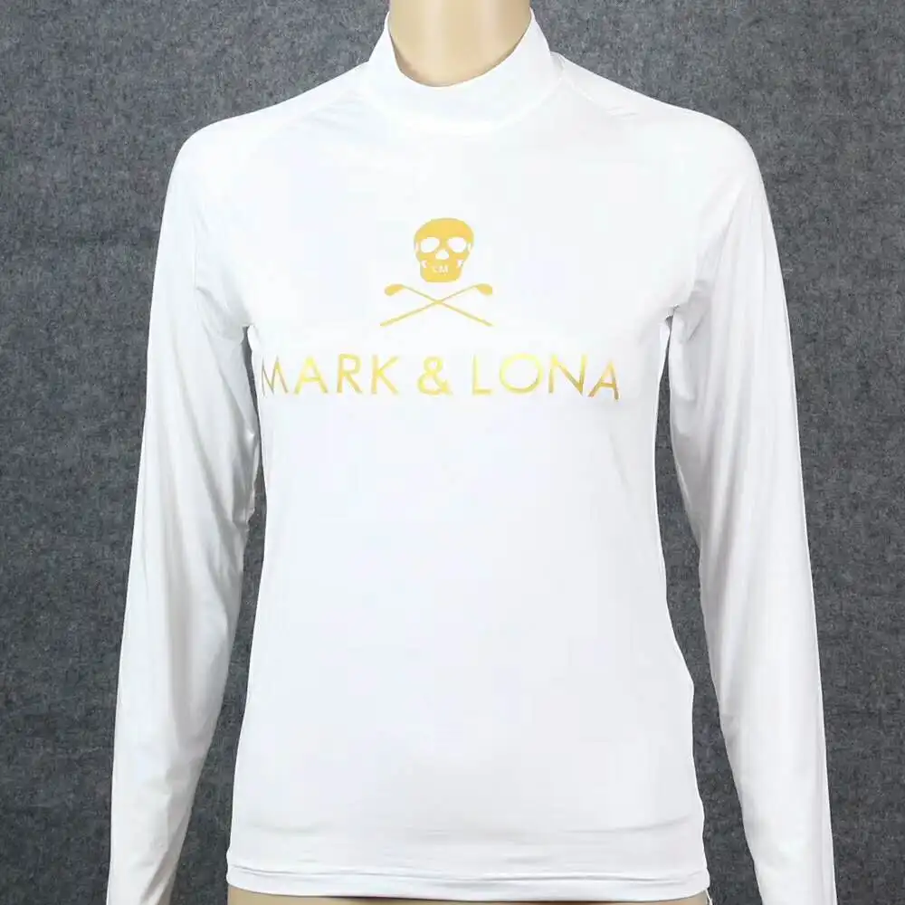 Женская Спортивная футболка Mark/Lona Golf Skull Солнцезащитная быстросохнущая для