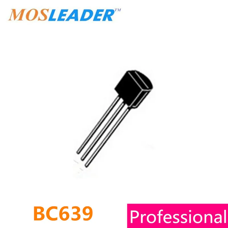 

Mosleader DIP BC639 TO92 1000PCS NPN 80V 1A High quality