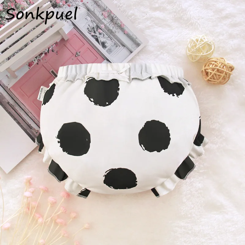 Детские штаны с оборками Летние трусики для малышей Шаровары маленьких девочек