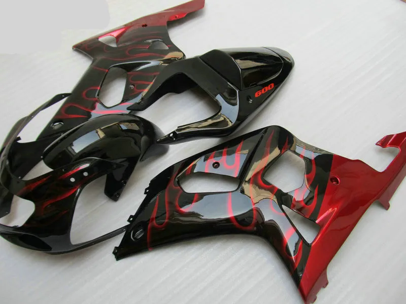 Комплект обтекателей для мотоциклов SUZUKI GSXR600 750 01 02 03 GSXR 600 GSXR750 2001 2002 2003 комплект
