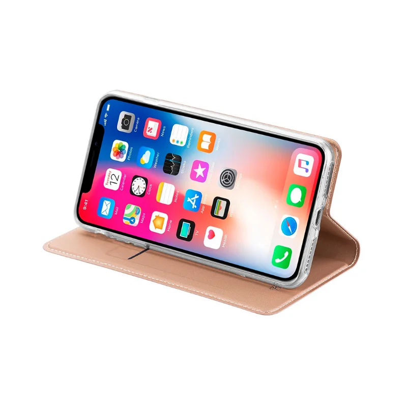 Роскошный кожаный флип чехол для iPhone X книжка 10 iPhoneX 2017 5 8 телефона Hoesje Coque|Бамперы|